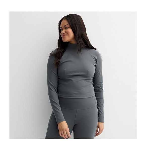 FLX Affirmation Mock Neck Long Sleeve - Picture 1 of 4